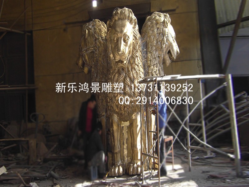 銅雕獅子 黃銅獅子 銅雕獅子價(jià)格 銅獅子 銅獅子工藝品 銅雕麒麟