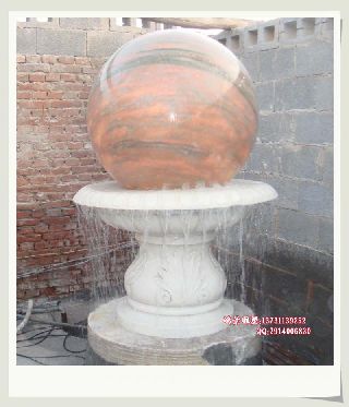 黃銹石風(fēng)水球   漢白玉風(fēng)水球