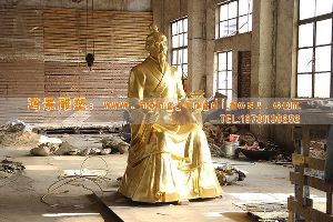 古代歷史人物雕塑 銅雕名人雕塑