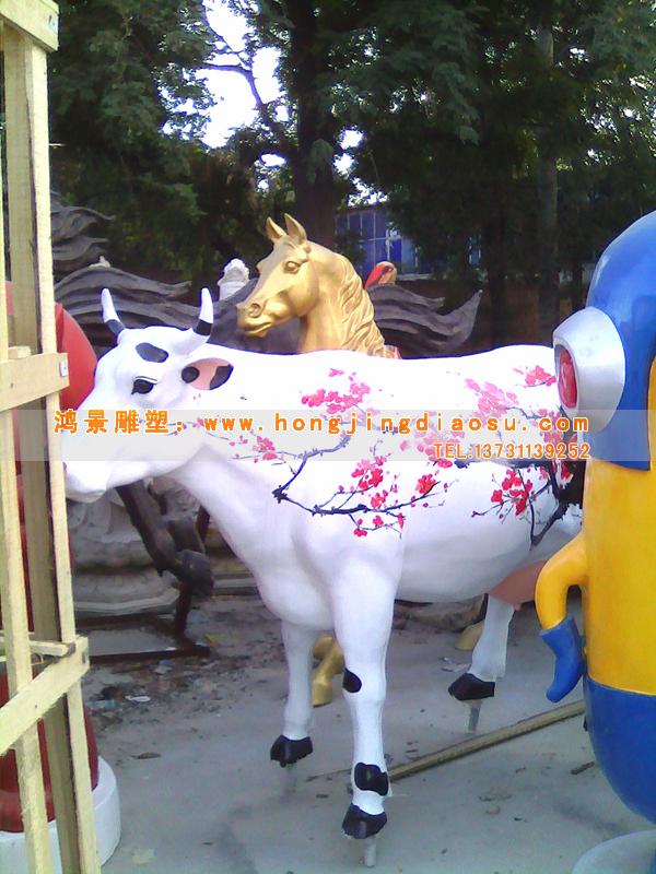 玻璃鋼奶牛雕塑,花牛雕塑,動物玻璃鋼雕塑 玻璃鋼奶牛雕塑,花牛雕塑,動物玻璃鋼雕塑