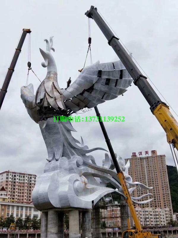 火雞雕塑安裝,大型不銹鋼雞雕塑 火雞雕塑安裝,大型不銹鋼雞雕塑
