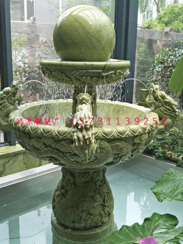 墨玉綠風水球,室內風水球雕塑工藝品 墨玉綠風水球,室內風水球雕塑工藝品