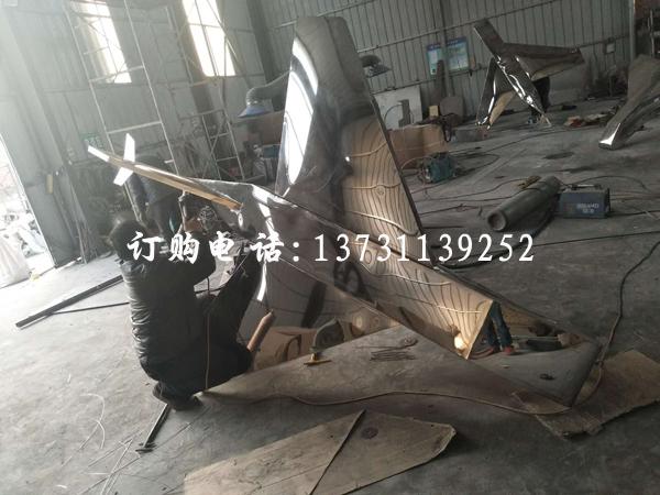 不銹鋼飛機(jī)雕塑加工廠 不銹鋼飛機(jī)雕塑加工廠