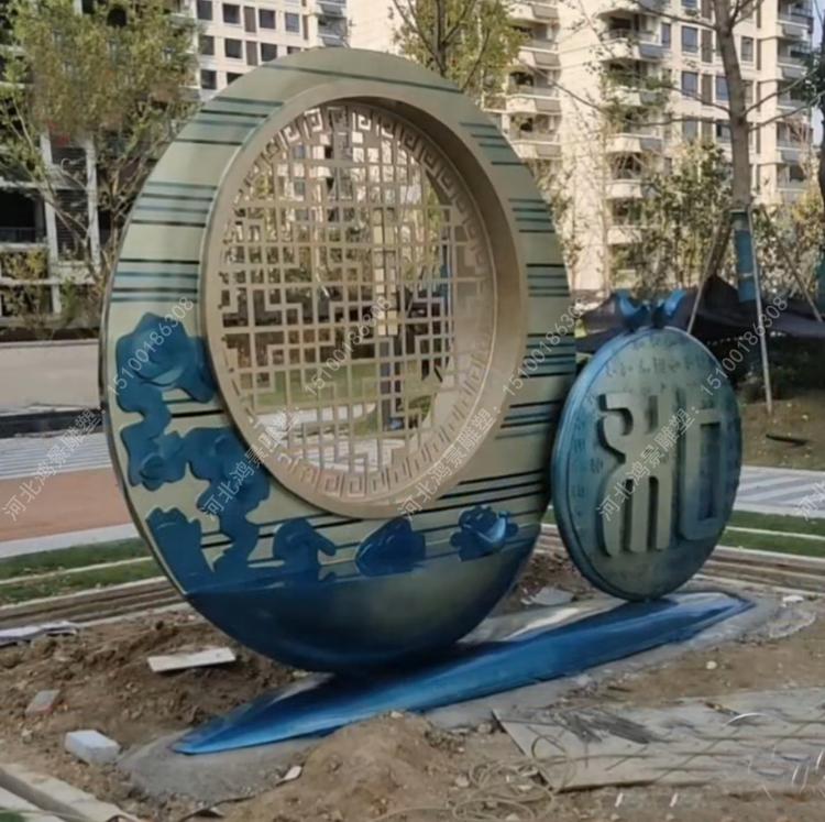 不銹鋼景觀石頭雕塑-1 不銹鋼景觀石頭雕塑-1