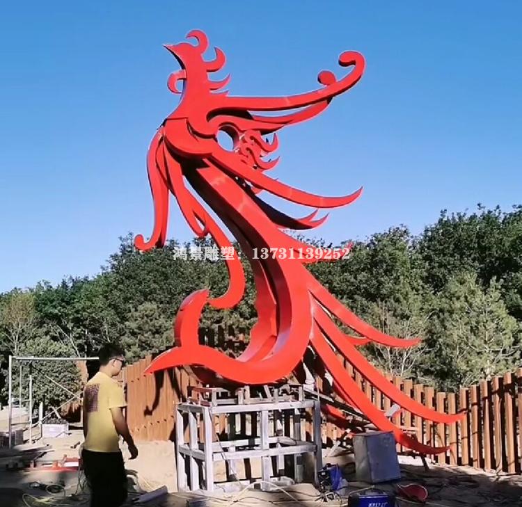 鳳凰造型雕塑 鳳凰造型雕塑
