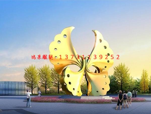 雙鳳不銹鋼雕塑 雙鳳不銹鋼雕塑